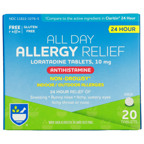 Rite Aid Pharmacy Loratadine Allergy Relief - 10 Mg, hero