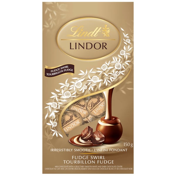 Candy & Chocolate Lindt Fudge Swirl Chocolate Truffles, 150-Gram Bag hero