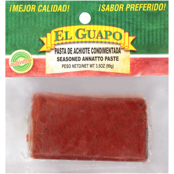 Mexican/Hispanic/Latino Foods El Guapo® Seasoned Annatto Paste (Pasta de Achiote Condimentada) hero