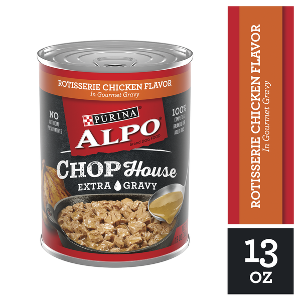 Purina Gravy Wet Dog Food, Chop House Rotisserie Chicken Flavor hero