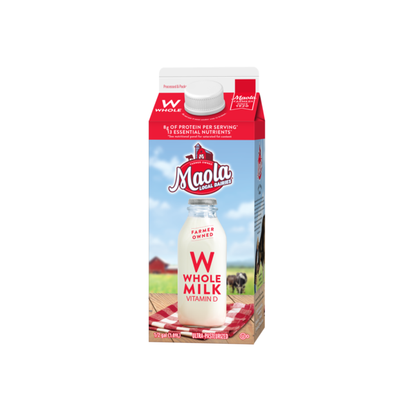 Milk, Soy & Lactose Free Maola Whole Milk, Ultra-Pasteurized hero