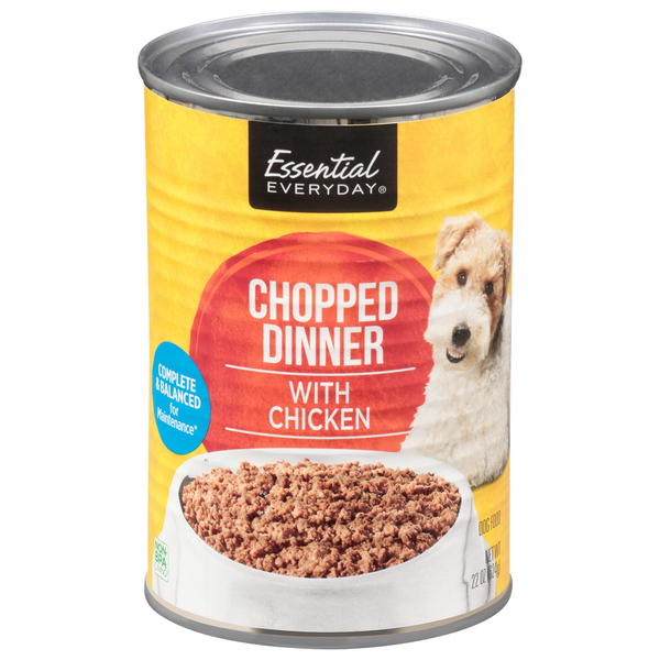 Poultry Counter Essential Everyday Dog Food, Chopped Dinner hero