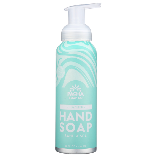 Pacha Soap Co. Foaming Hand Soap, Sand & Sea hero