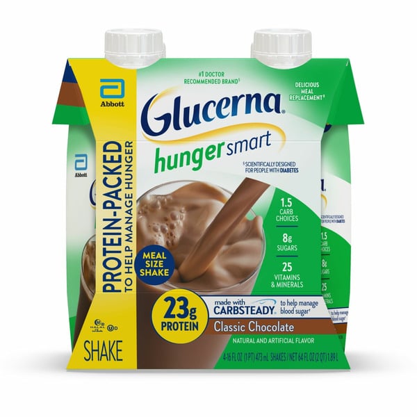 Protein & Meal Replacements Glucerna Diabetes Nutritional Shake Classic hero