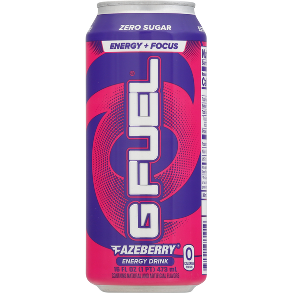 Energy & Sports Drinks G FUEL Energy Drink, Zero Sugar, Fazeberry hero