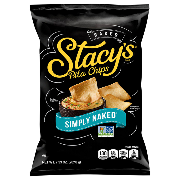 Chips & Pretzels Stacy's Naked Pita Chips hero