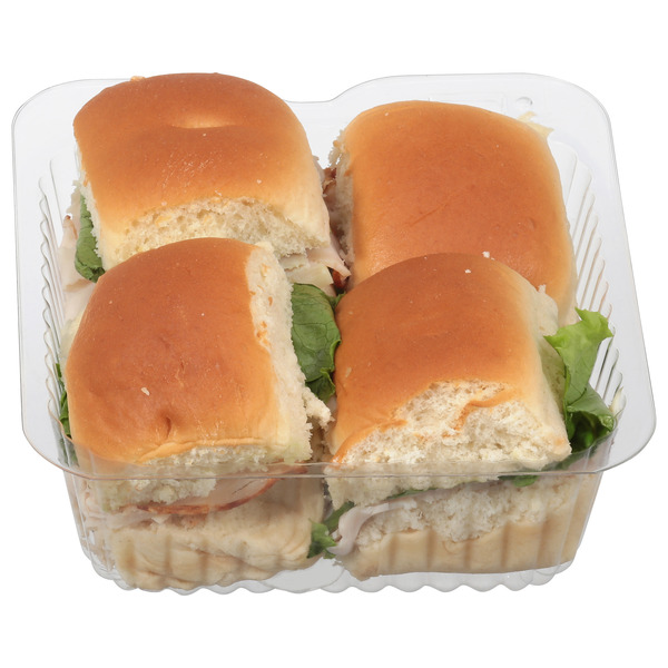 Soups & Sandwiches Food Lion Turkey & Swiss Sliders hero