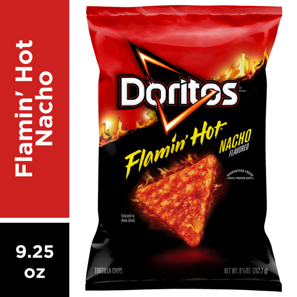 Publix Doritos Flavored Tortilla Chips, Flamin' Hot Nacho Same-Day ...