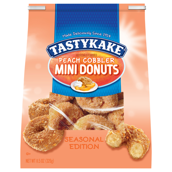 Baking Supplies & Decor Tastykake Donuts, Peach Cobbler, Mini hero