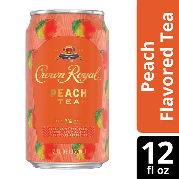 Whiskey Crown Royal Peach Tea Canadian Whisky Cocktail hero