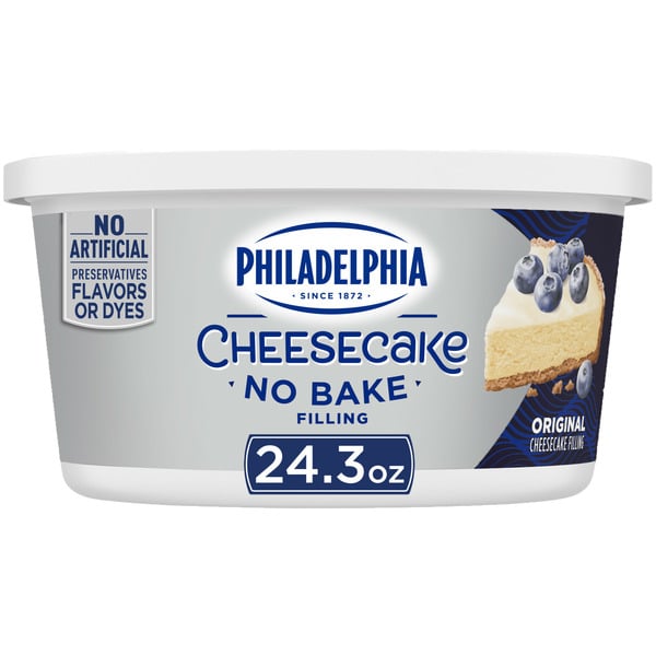 Refrigerated Pudding & Desserts Philadelphia No Bake Original Cheesecake Filling hero