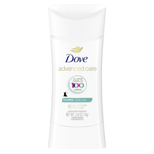 Deodorants Dove Antiperspirant Deodorant Stick Sheer Cool hero