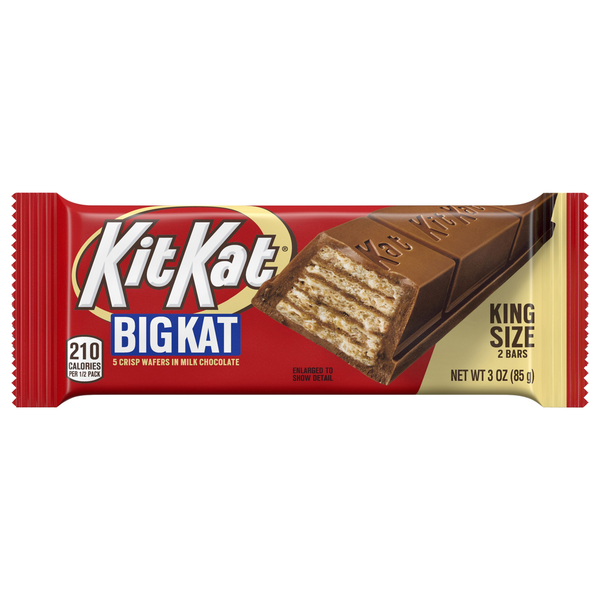 Candy & Chocolate Kit Kat Milk Chocolate Wafer King Size Candy hero