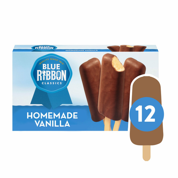 Ice Cream & Ice Blue Ribbon Classics Homemade Vanilla Bar hero