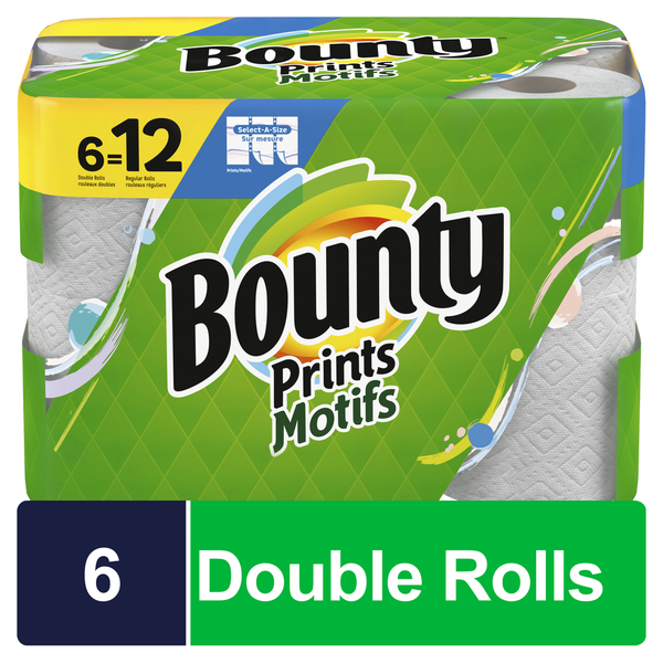 Bounty Select-A-Size Paper Towels hero