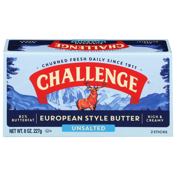 Butter Challenge Butter, European Style, Unsalted hero