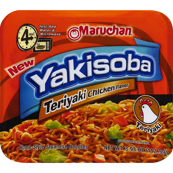 Instant Foods Maruchan Yakisoba, Teriyaki Chicken Flavor hero