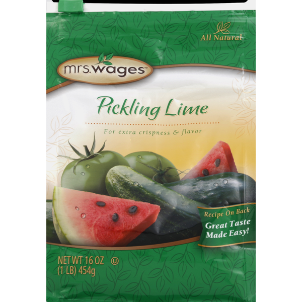 Spices & Seasonings Mrs. Wages Pickling Lime hero