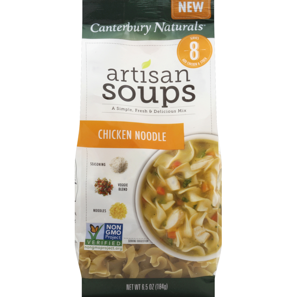 Soup, Broth & Bouillon Canterbury Naturals Artisan Soups, Chicken Noodle hero