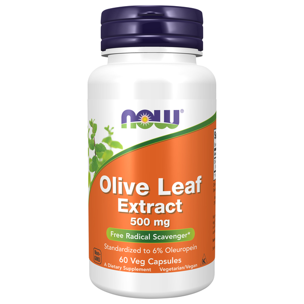 Vitamins & Supplements NOW Olive Leaf Extract 500 mg hero