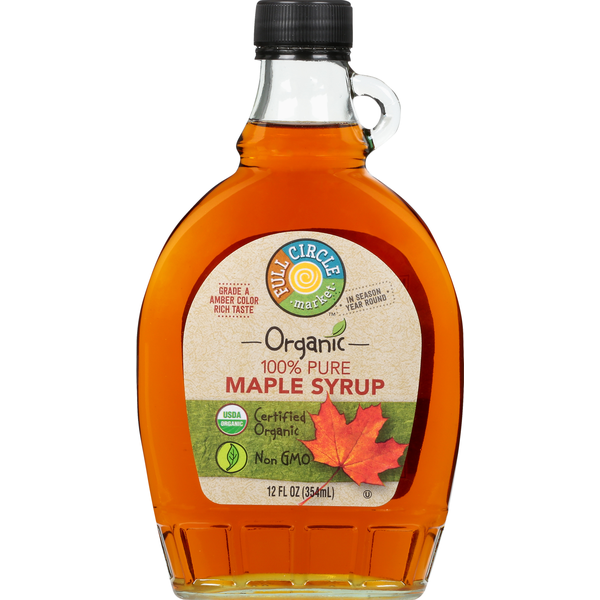 Honeys, Syrups & Nectars Full Circle Organic 100% Pure Maple Syrup hero