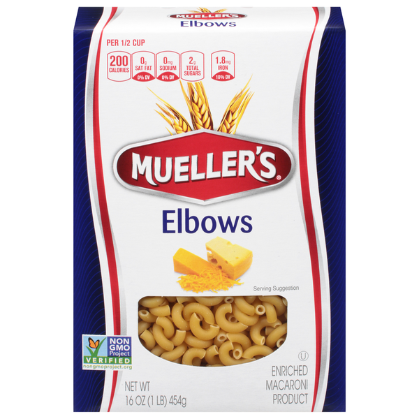 Dry Pasta Mueller's Elbows hero