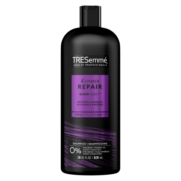 TRESemmé Cruelty-free Keratin Repair Shampoo hero