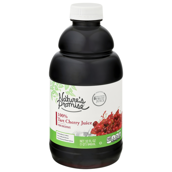 Juice & Nectars Nature's Promise Free From 100% Tart Cherry Juice hero