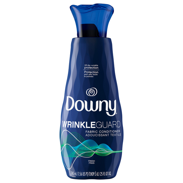 Laundry Downy Fabric Conditioner, WrinkleGuard, Fresh hero