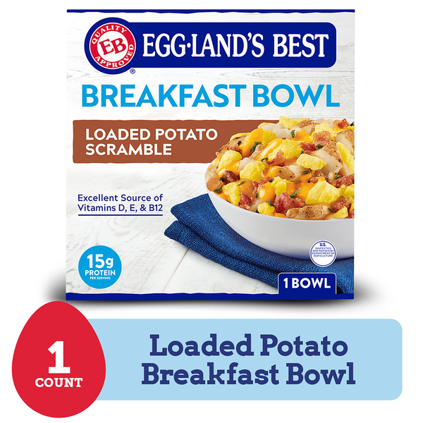 Frozen Meals Eggland's Best Loaded Potato Scramble Frozen Breakfast Bowl, 7 ounce hero