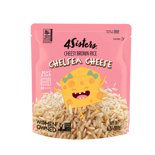 Grains, Rice & Dried Goods 4Sisters Cheesy Brown Rice, Chelsea Cheese hero