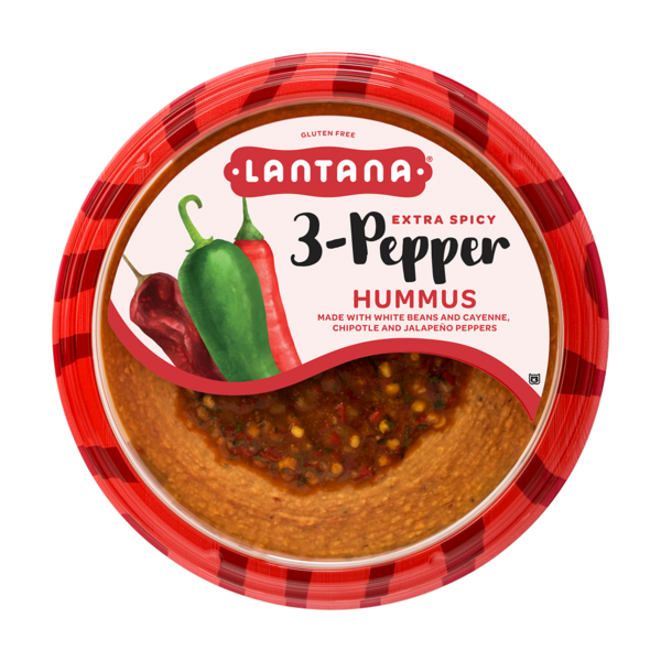 Spreads Lantana Extra Spicy 3-Pepper Hummus hero