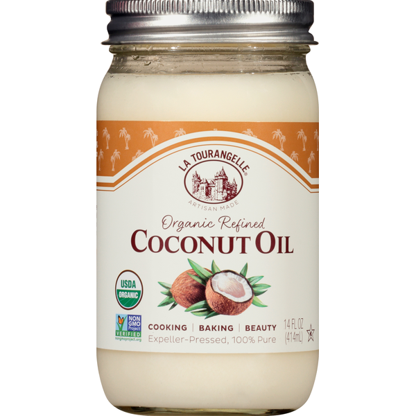 Oils & Vinegars La Tourangelle Coconut Oil, Organic, Refined hero