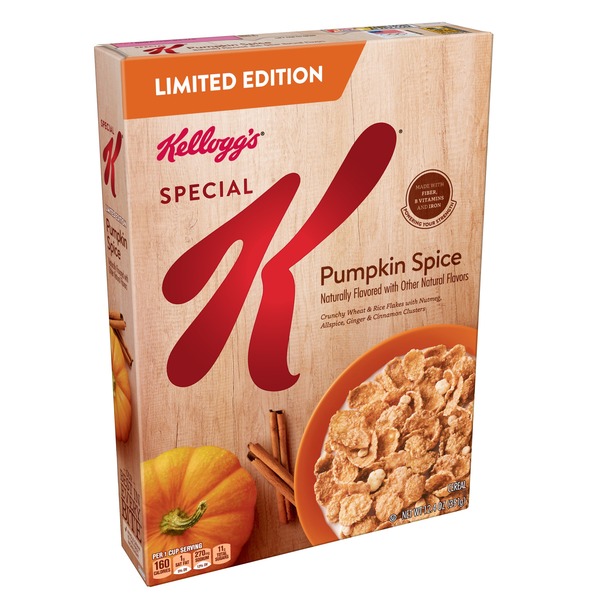 Cereal Kellogg’s Special K Breakfast Cereal Pumpkin Spice hero