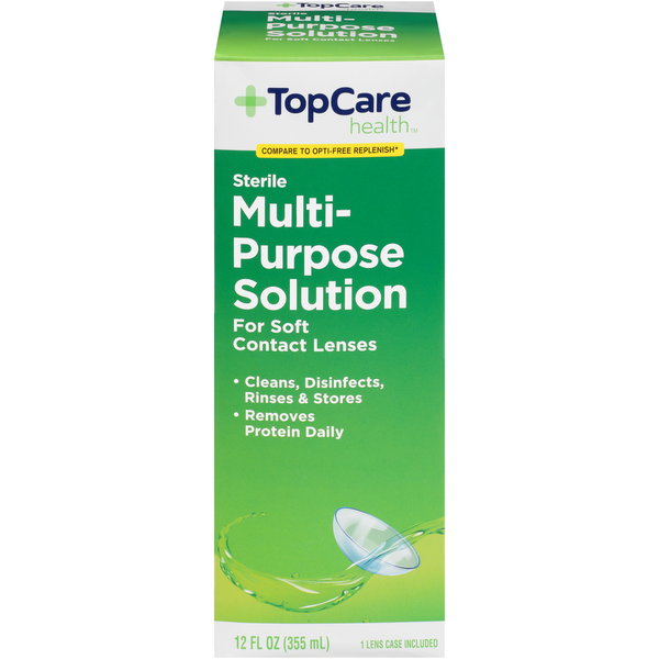 Eye & Ear Care TopCare Sterile Multi-Purpose Solution For Soft Contact Lenses hero