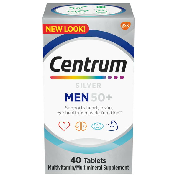 Vitamins & Supplements Centrum Multivitamin for Men 50 Plus hero