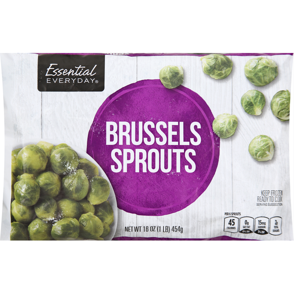 Frozen Produce Essential Everyday Brussel Sprouts hero