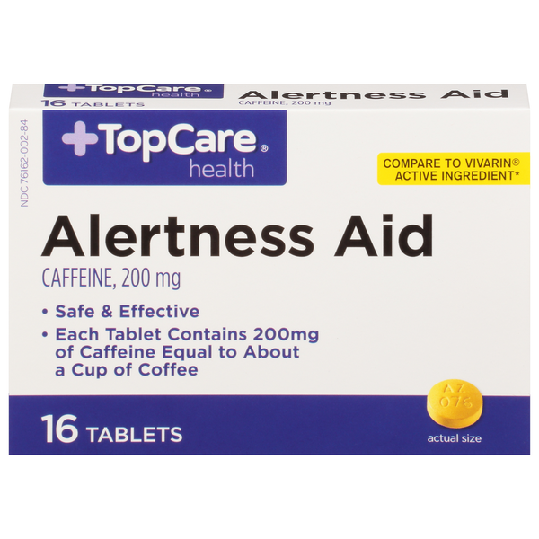 Vitamins & Supplements TopCare Alertness Aid, 200 mg, Tablets hero