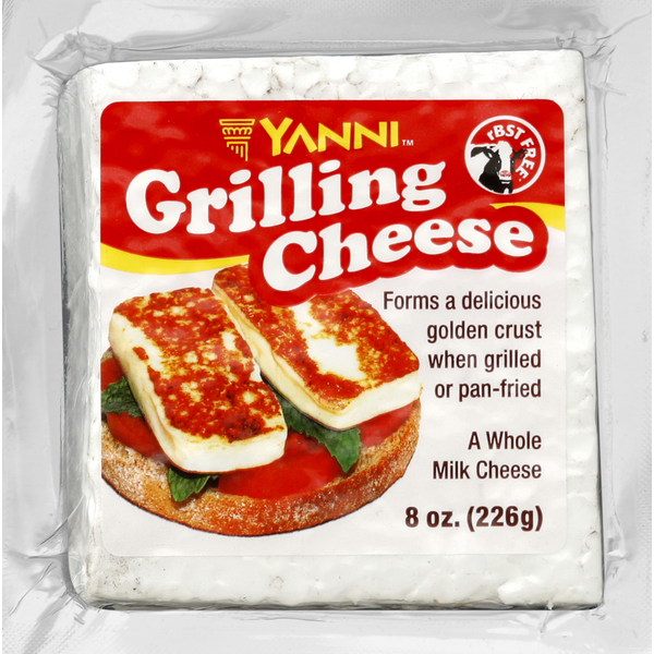 Packaged Cheese YANNI Grilling Cheese hero