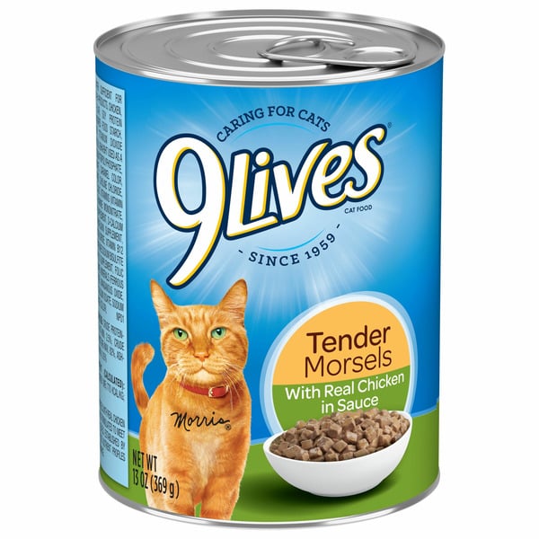 Cat Food 9Lives Wet Cat Food hero