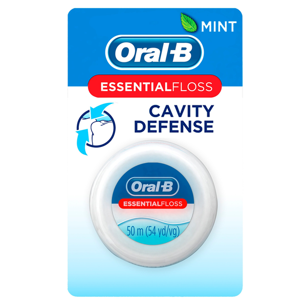 Oral Hygiene Oral-B EssentialFloss Mint Dental Floss, Cavity Defense, Waxed hero