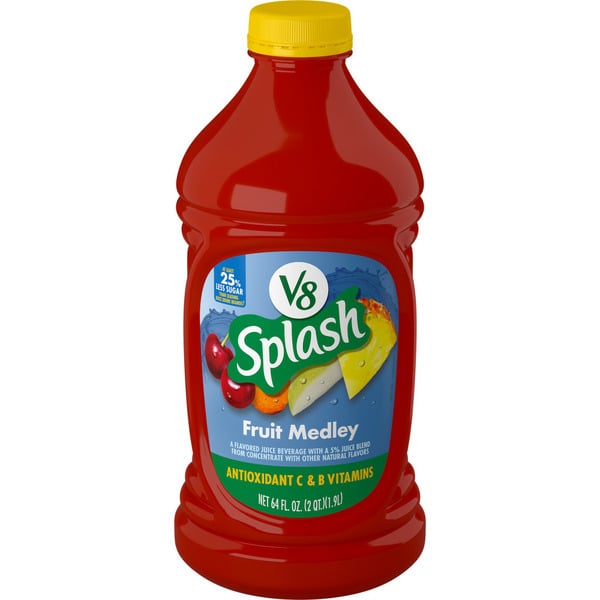 Juice & Nectar (Shelf-Stable) V8 Fruit Medley Flavored Juice Beverage hero