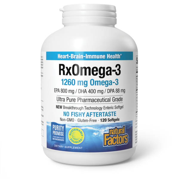 Vitamins & Supplements Natural Factors Rxomega-3 hero