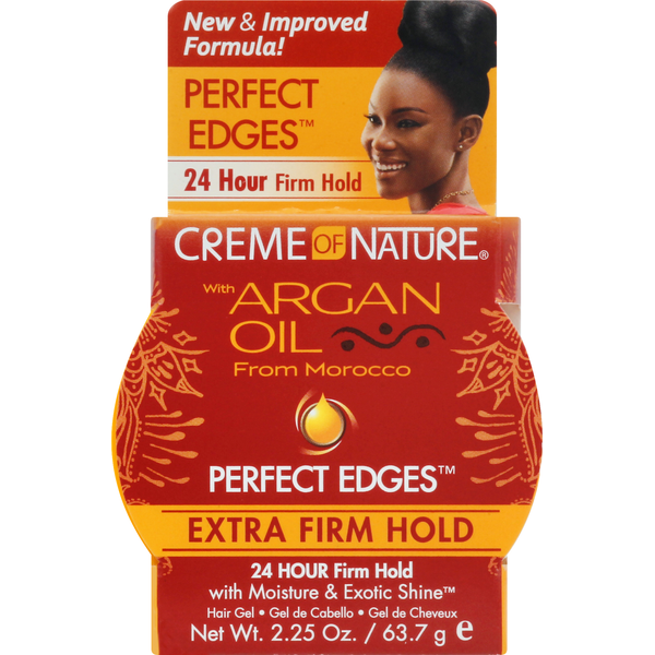 Hair Care Creme of Nature Hair Gel, Extra Firm Hold hero