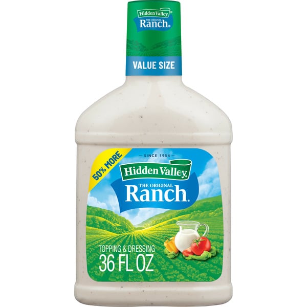 Grocery Outlet Hidden Valley Original Ranch Salad Dressing Topping Same Day Delivery Grocery Outlet