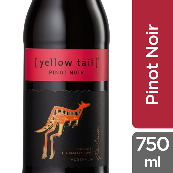 Pinot Noir Wine [yellow tail] Pinot Noir Shiraz hero