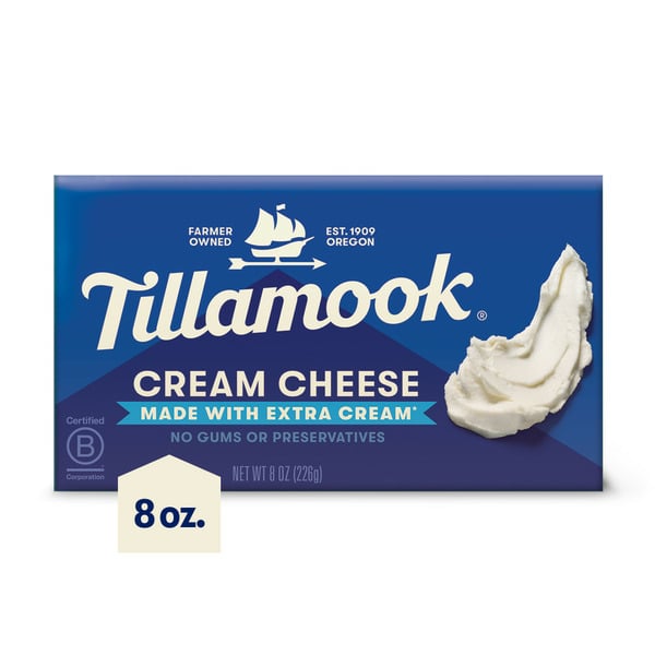 Other Creams & Cheeses Tillamook Brick Cream Cheese hero