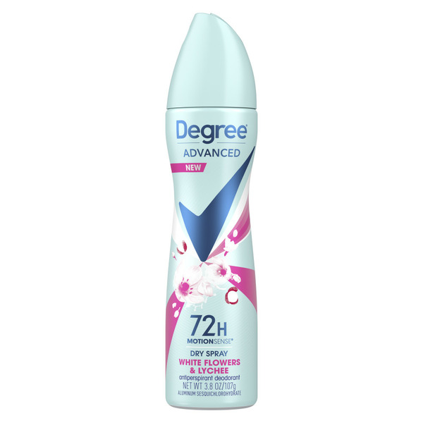 Deodorants Degree Antiperspirant Deodorant White Flowers & Lychee hero