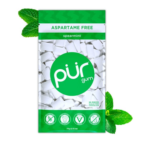 Mint & Gum PÜR Spearmint, Aspartame Free, 100% Xylitol, Natural Flavored Gum hero