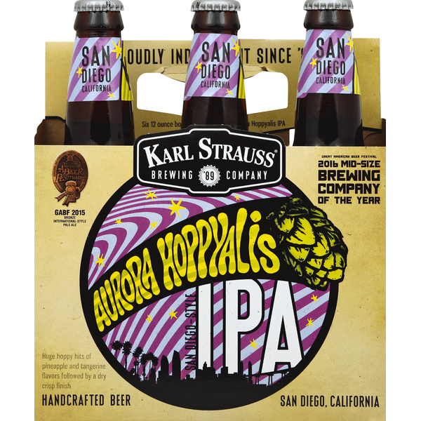 Beer Karl Strauss Brewing Company Beer, Handcrafted, San Diego-Style IPA hero